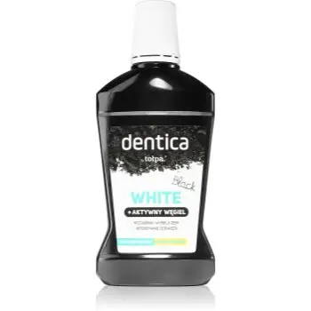 Tołpa Dentica Black White Apa de gura pentru albire cu particule de carbon