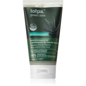 Tołpa Green Men gel exfoliant de curatare cu efect de hidratare