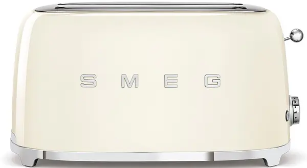 Toaster Smeg - TSF02CREU, 1500W, 6 viteze, bej