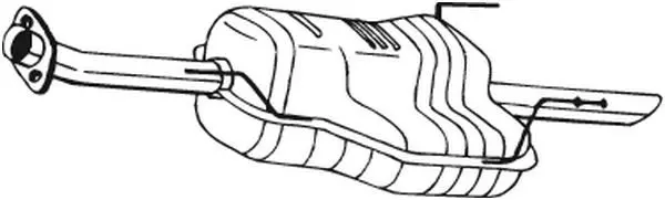 Toba esapament finala BOSAL 185-155