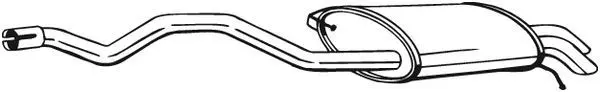 Toba esapament finala BOSAL 286-487