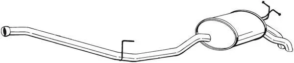 Toba esapament finala BOSAL 287-087