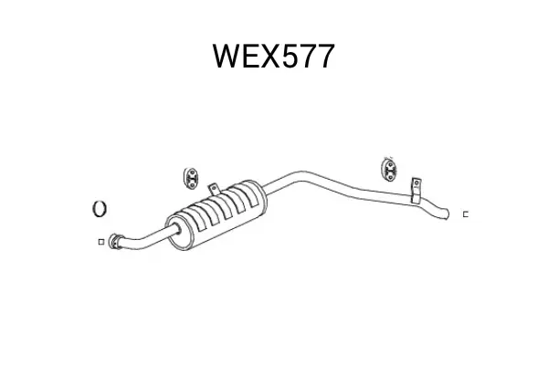 Toba esapament finala QWP WEX577