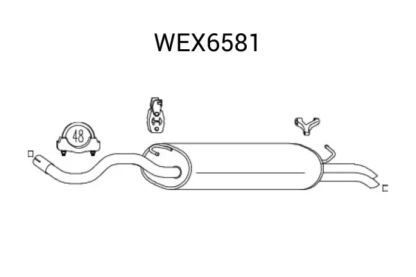 Toba esapament finala QWP WEX6581