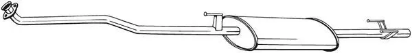 Toba esapament primara BOSAL 294-217