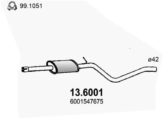 Toba esapamet intermediara ASSO 13.6001