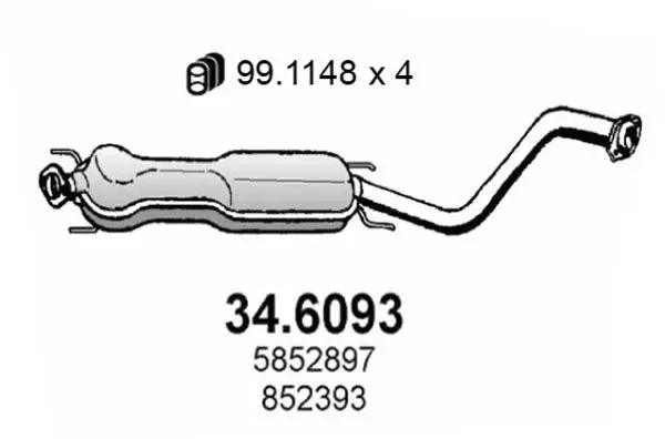 Toba esapamet intermediara ASSO 34.6093