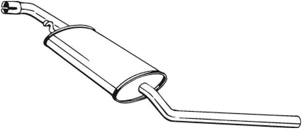 Toba esapamet intermediara BOSAL 281-603