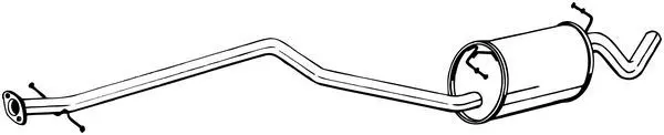 Toba esapamet intermediara BOSAL 289-017