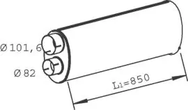 Toba esapamet intermediara DINEX 47308