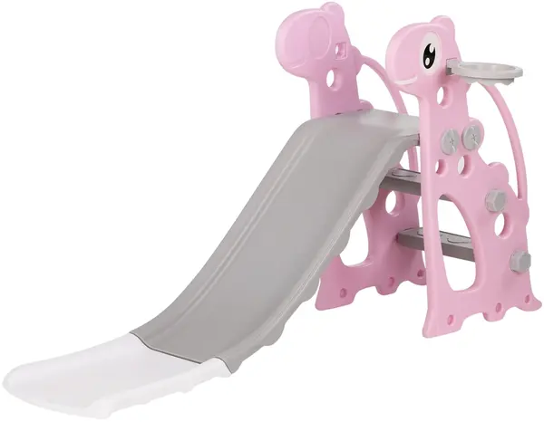 Tobogan pentru copii Chipolino - Dino, 116 cm, roz