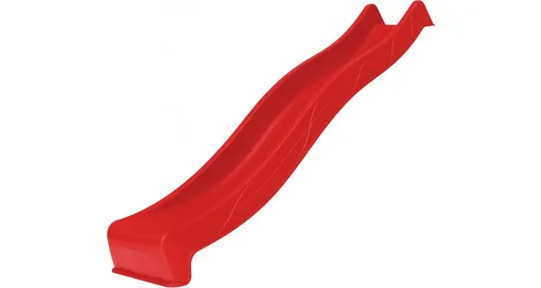Tobogan Tsuri 2.90 m, HDPE rosu, cu duza de apa, KBT