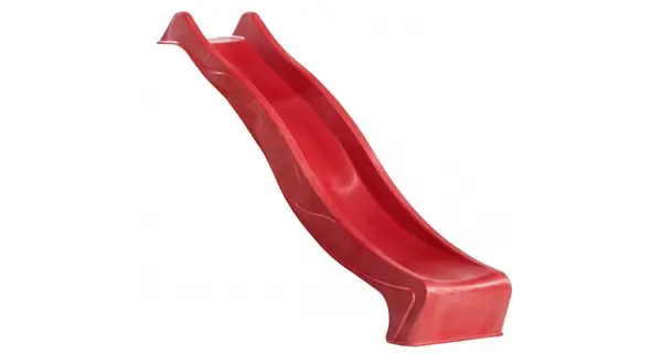 Tobogan Tsuri, HDPE rosu, 2.9m cu duza de apa, KBT