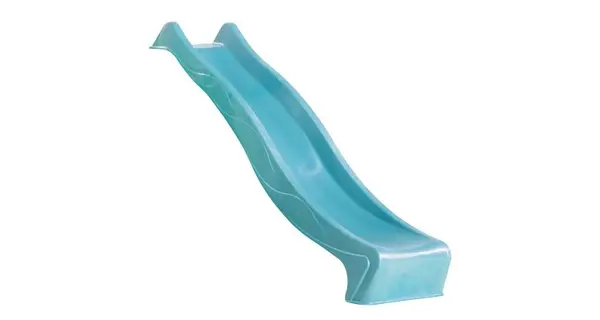 Tobogan Tsuri, HDPE turcoaz, 2.90 m cu duza de apa, KBT