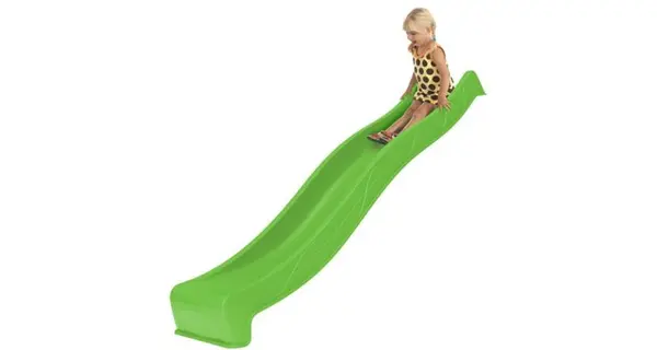 Tobogan Tsuri, HDPE verde mar, 2.9m cu duza de apa KBT