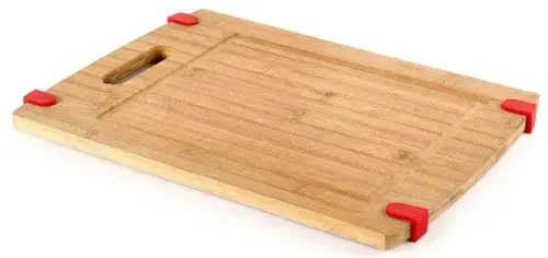 Tocator din lemn de bambus Zokura Z1108, 32x21 cm