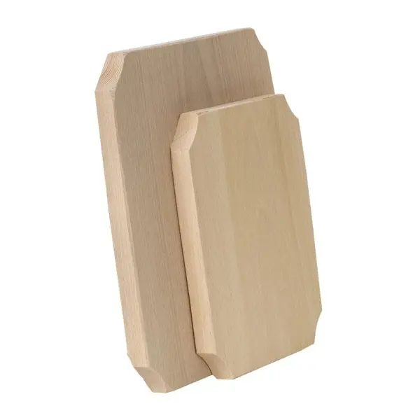 Tocator din Lemn de Fag, Dreptunghiular, Grosime 20 mm, 2 Bucati