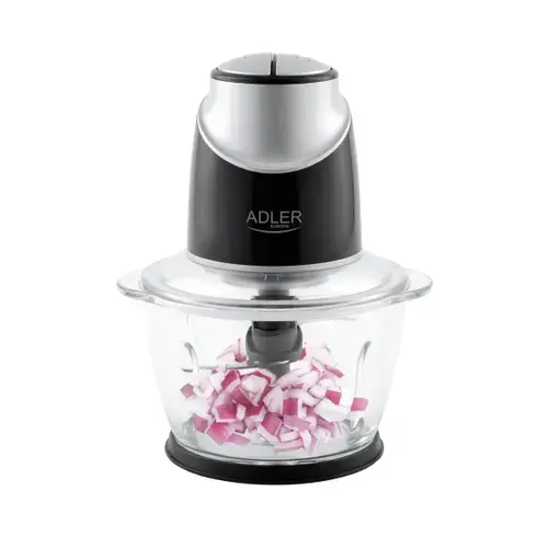 Tocator electric Adler AD 4082, 550 W, 2 viteze, Bol sticla 1.2 l (Negru)