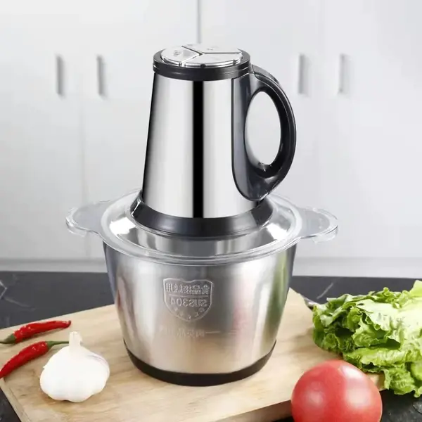 Tocator electric din Inox, capacitate 5 Litri, 500 W, 5 lame