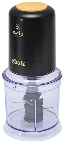 Tocător Estia - Oak, 0.7 l, 2 viteze, 400W, negru