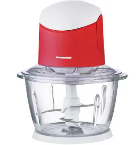 Tocator Heinner HMC-K500WHR, 500 W, 1 L (Alb/Rosu)