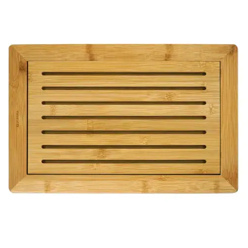Tocator pentru paine, bambus, 42 x 28 cm, grosime 2 cm - Zokura