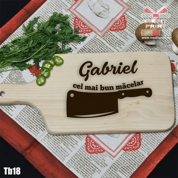 Tocator personalizat Macelar TB18