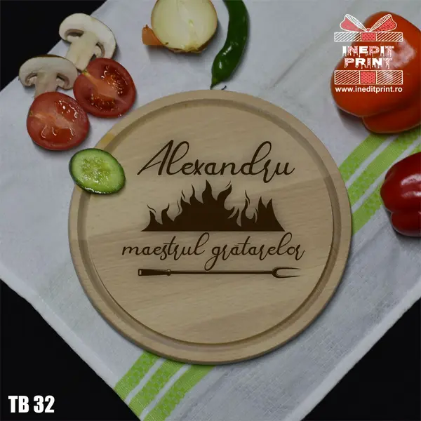 Tocator personalizat Maestrul gratarelor TB32