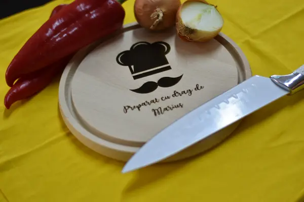 Tocator rotund personalizat Preparat cu drag