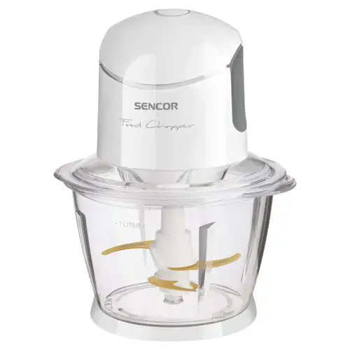 Tocator Sencor SCB5100WH, 800 W, Bol 1 l, Lame titan (Alb)