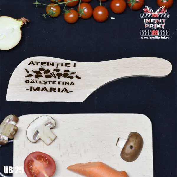Tocator vinete personalizat Atentie gateste fina UB25