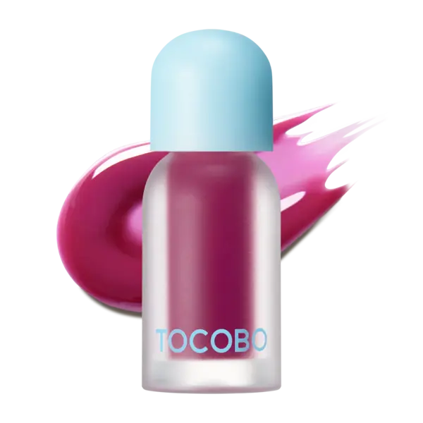 TOCOBO - Balsam de buze cu fructe de pădure, Juicy Berry Plumping Lip Oil - 5g - #02 Berry Brandy