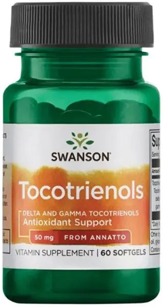 Tocotrienols, 50 mg, 60 capsule moi, Swanson