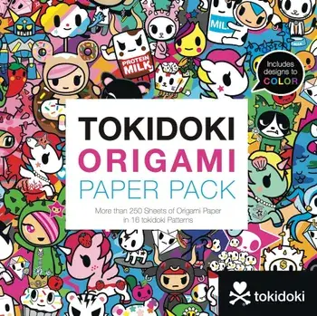 Tokidoki Origami Paper Pack: More Than 250 Sheets of Origami Paper in 16 Tokidoki Patterns, Paperback/Tokidoki