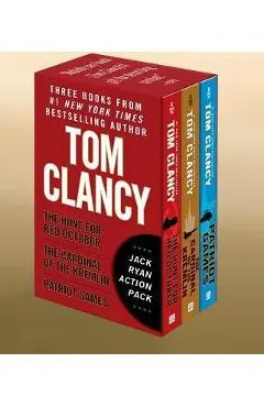 Tom Clancy's Jack Ryan Action Pack: The Hunt for Red October/The Cardinal of the Kremlin/Patriot Games - Tom Clancy