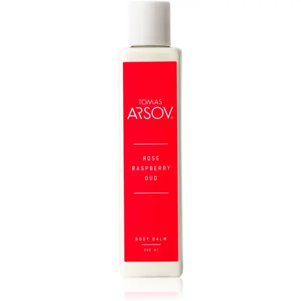 Tomas Arsov Rose Raspberry Oud Body Balm lapte de corp 200 ml