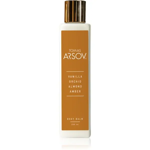 Tomas Arsov Vanilla Almond Milk Amber Body balm loțiune parfumată pentru corp 200 ml