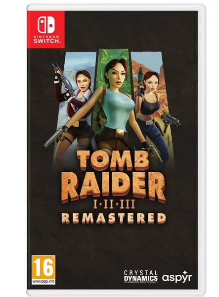 Tomb Raider I II & III Remastered PC|PlayStation 5|Xbox Series S/X|Nintendo Switch|PlayStation 4|Xbox One