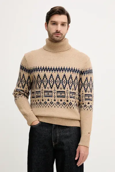 Tommy Hilfiger pulover din amestec de lână