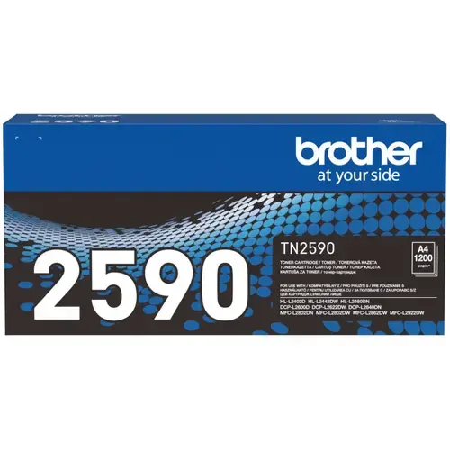 Toner Brother TN-2590, 1200 Pagini (Negru)
