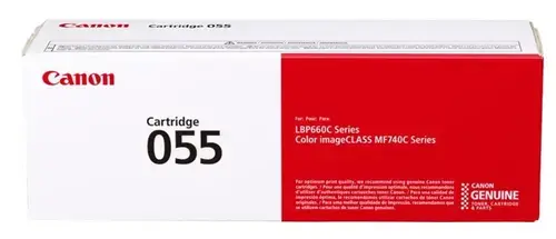 Toner Canon 055, acoperire 2100 pagini (Galben)