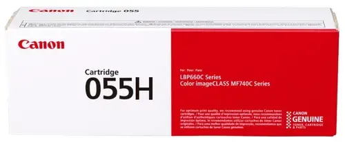 Toner Canon 055 H, acoperire 7600 pagini (Negru)