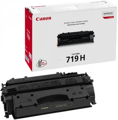 Toner Canon 719H, acoperire 6400 pagini (Negru)