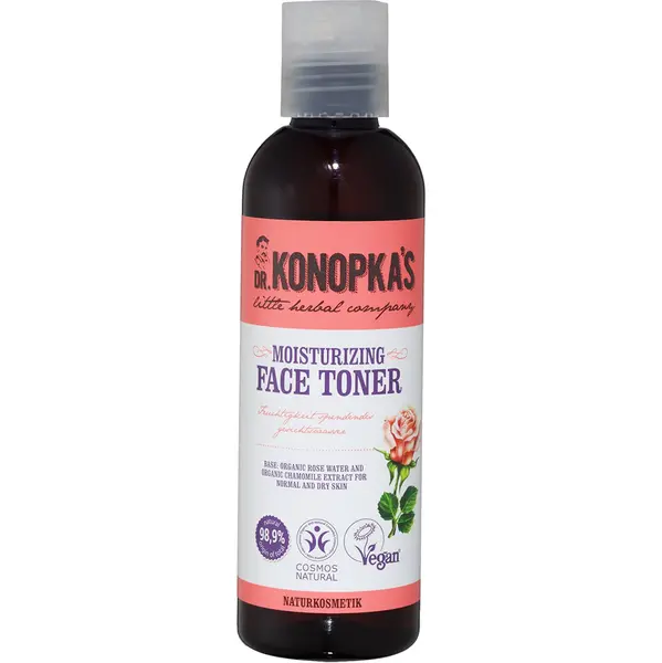 Toner de fata hidratant Little Herbal Company, 200ml, Dr.Konopka’s