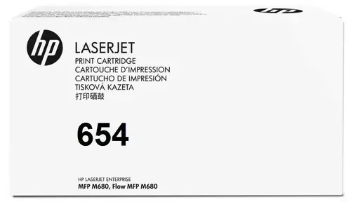 Toner HP 654X Contract, 20500 pagini (Negru)