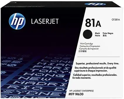 Toner HP 81A LaserJet, 10500 pagini (Negru)