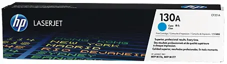 Toner HP LaserJet 130A, 1000 pagini (Cyan)