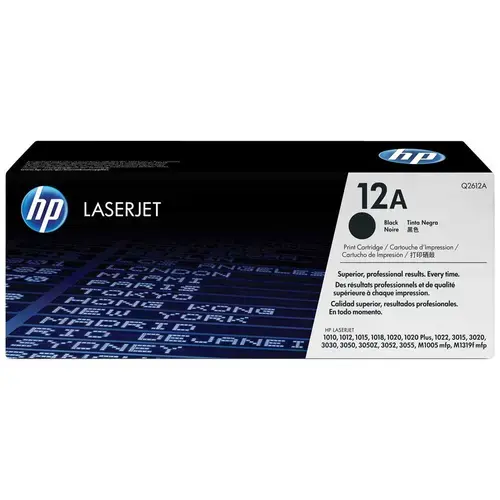 Toner HP Q2612A (Negru)