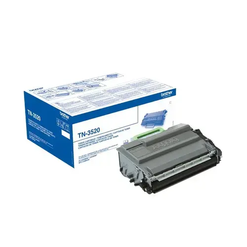 Toner imprimanta, Brother TN-3520P, 20000 pagini, Negru