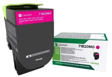 Toner Lexmark 71B20M0, 2300 pagini (Magenta)